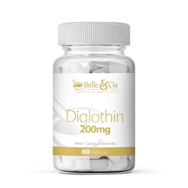 Diglothin 200mg 60 Cápsulas 