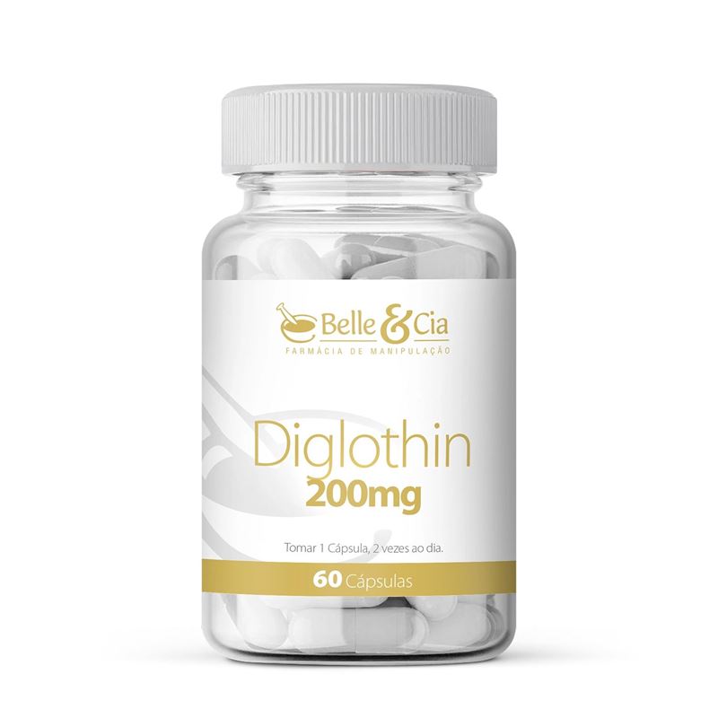 Diglothin 200mg 60 Cápsulas 