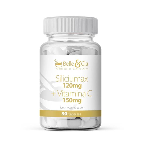 Siliciumax 200mg + Vitamina C 150mg 30 Cápsulas