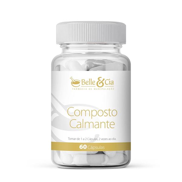 Composto Calmante 60 Cápsulas