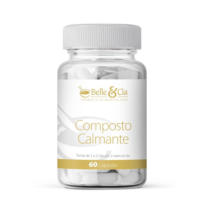 Composto Calmante 60 Cápsulas